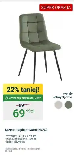ERLI Krzesło Nova oferta