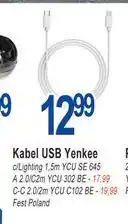 E.Leclerc Kabel usb ycu c102 be 2 m Yenkee oferta