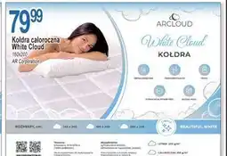 E.Leclerc Kołdra całoroczna white cloud 160 x 200 cm Arcloud oferta
