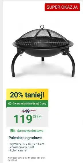 ERLI Palenisko oferta