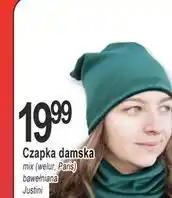 E.Leclerc Czapka damska welur Justini oferta