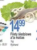 E.Leclerc Filety śledziowe a'la matjas Rybhand oferta