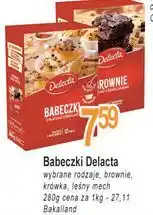 E.Leclerc Babeczki nadziewane płatkami czekolady Delecta oferta