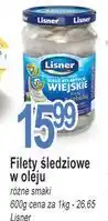 E.Leclerc Filety śledziowe po wiejsku Lisner oferta