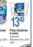 E.Leclerc Śledź atlantycki w sosie śmietankowym Lisner oferta