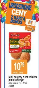 E.Leclerc Mini burgery z kotletem Drosed oferta