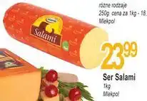 E.Leclerc Ser salami Mlekpol oferta