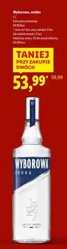 Lidl Wódka Wyborowa Vodka oferta