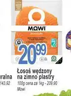 E.Leclerc Łosoś wędzony na zimno plastry Mowi oferta