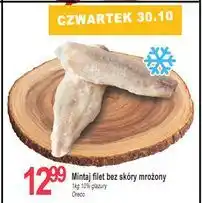 E.Leclerc Mintaj filet bez skóry Oreco oferta