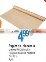 E.Leclerc Rękaw do pieczenia 31 x 3 cm z klipsem Ravi oferta