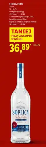 Lidl Wódka Soplica Szlachetna oferta