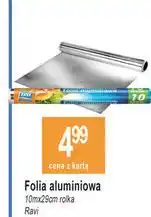 E.Leclerc Folia aluminiowa 10 m x 29 cm Ravi oferta