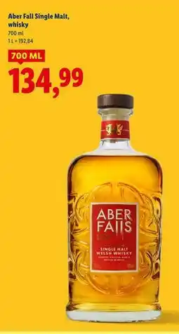 Lidl Whisky Aber Falls Single Malt oferta