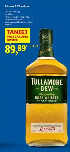 Lidl Whiskey Tullamore Dew Original oferta