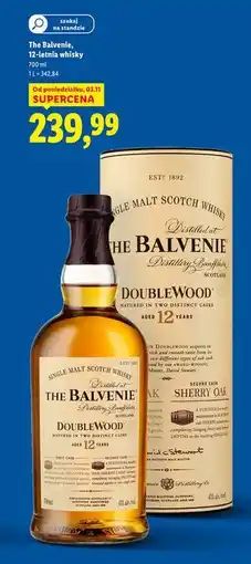 Lidl Whisky tuba The Balvenie Doublewood 12Yo oferta