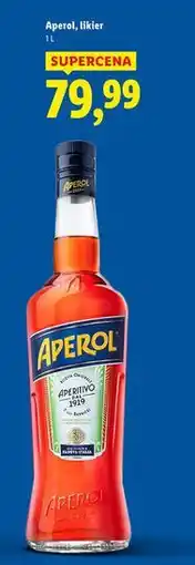 Lidl Likier Aperol Aperitivo oferta