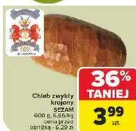 Carrefour Chleb zwykły krojony Piekarnia Sezam oferta