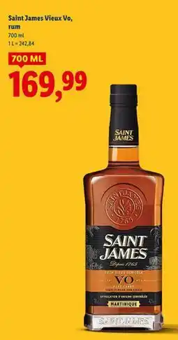 Lidl Rum Saint James Vo oferta