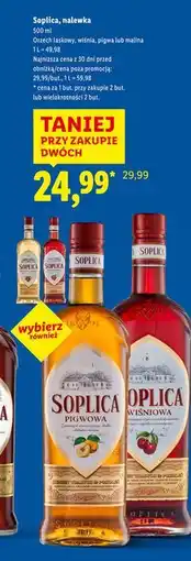 Lidl Wódka Soplica Wiśniowa oferta