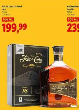Lidl Rum Flor De Cana 18 oferta