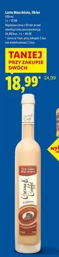Lidl Likier latte machiato oferta