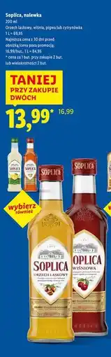 Lidl Wódka Soplica Cytrynówka oferta