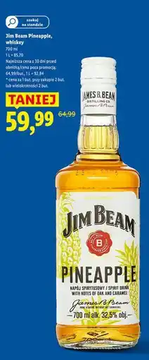 Lidl Bourbon Jim Beam Pineapple oferta