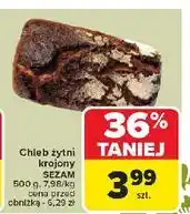 Carrefour Chleb żytni krojony oferta