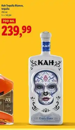 Lidl Tequila Kah Blanco oferta
