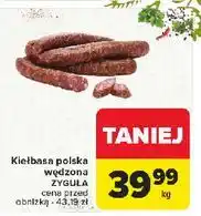 Carrefour Kiełbasa polska pieczona Zyguła oferta