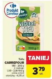 Carrefour Tofu naturalne Carrefour Sensation oferta