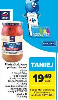Carrefour Beczka śledzi po kaszubsku Seko oferta