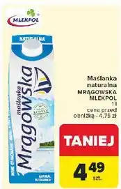 Carrefour Maślanka naturalna Mrągowska oferta