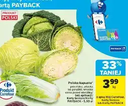 Carrefour Kapusta włoska polska oferta
