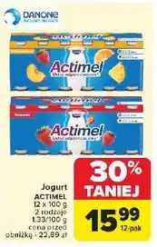 Carrefour Jogurt wieloowocowy Danone Actimel oferta