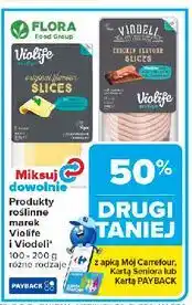 Carrefour Plastry wegańskie o smaku kurczaka Violife oferta
