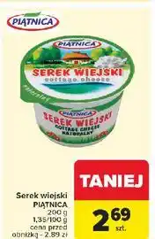 Carrefour Serek naturalny Piątnica Wiejski oferta