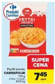 Carrefour Frytki proste Carrefour oferta