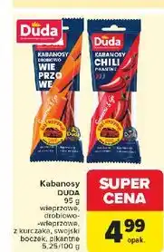 Carrefour Kabanosy z kurczaka Silesia Duda oferta