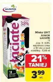 Carrefour Mleko junior 3.8% Łaciate oferta