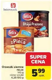 Carrefour Orzeszki ziemne z pieca solą Felix oferta