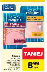 Carrefour Szynka morlińska z kurczaka Morliny oferta