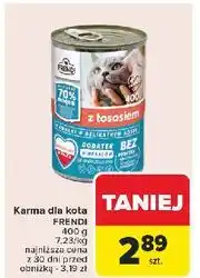 Carrefour Karma dla kota z łososiem Frendi (Karma) oferta