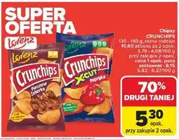 Carrefour Chipsy paprykowe Crunchips X-Cut oferta