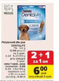 Carrefour Przysmak dla psa large Purina Dentalife oferta