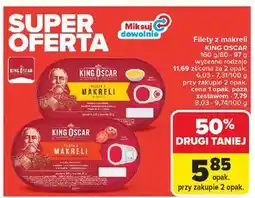 Carrefour Filety z makreli w sosie pomidorowym King Oscar oferta