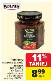 Carrefour Pomidory suszone w oleju Rolnik Premium oferta