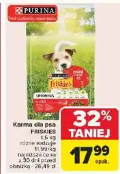 Carrefour Karma dla psa mini menu Friskies Vitafit oferta
