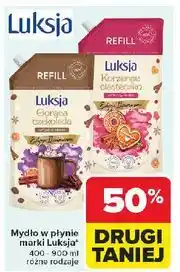Carrefour Mydło w płynie korzenne ciasteczko Luksja oferta